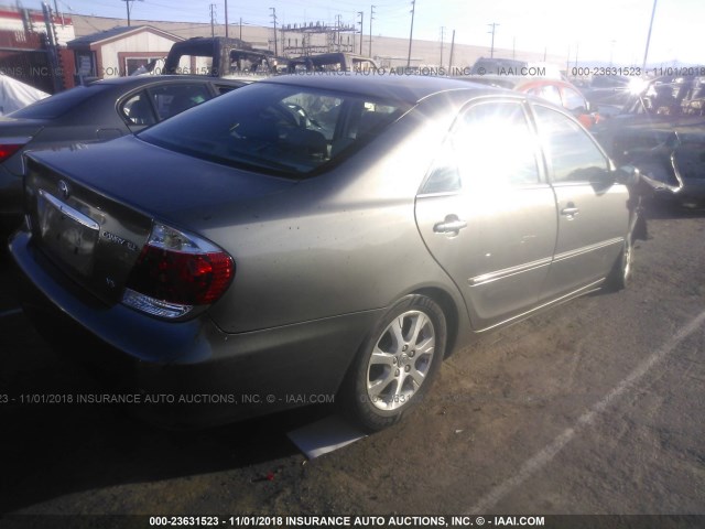 4T1BF32K86U624696 - 2006 TOYOTA CAMRY LE/XLE/SE Pewter photo 4