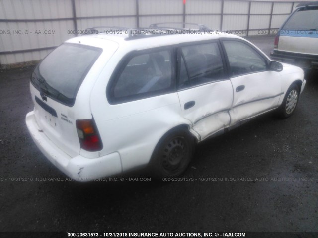 JT2AE09V3R0048375 - 1994 TOYOTA COROLLA DX WHITE photo 4