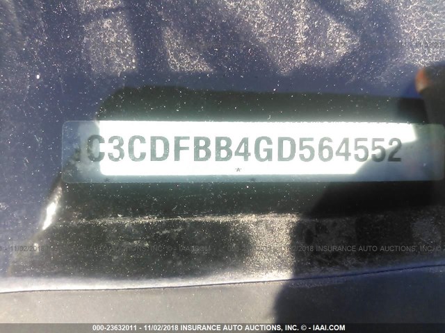 1C3CDFBB4GD564552 - 2016 DODGE DART SXT BLACK photo 9