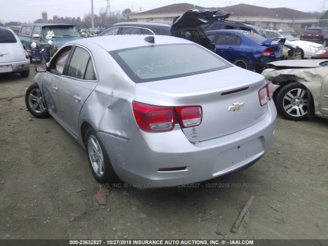 1G11B5SLXFF152188 - 2015 CHEVROLET MALIBU LS SILVER photo 3