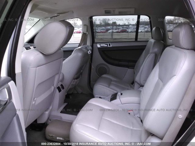 2A8GM68X67R291362 - 2007 CHRYSLER PACIFICA TOURING WHITE photo 8