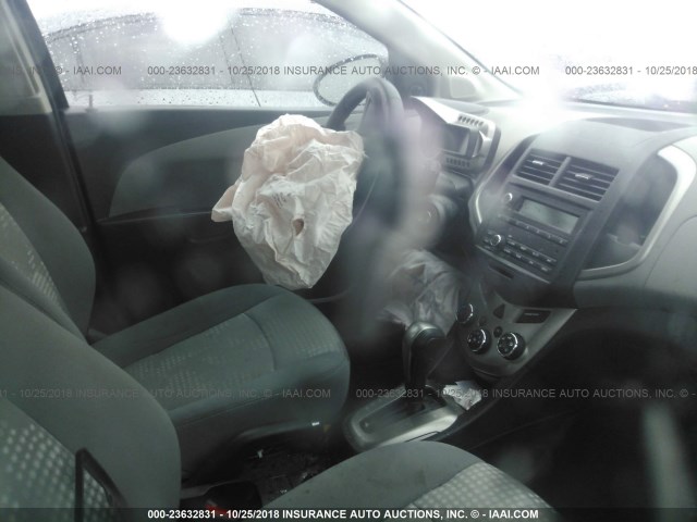 1G1JA6SGXG4101282 - 2016 CHEVROLET SONIC LS BLACK photo 5