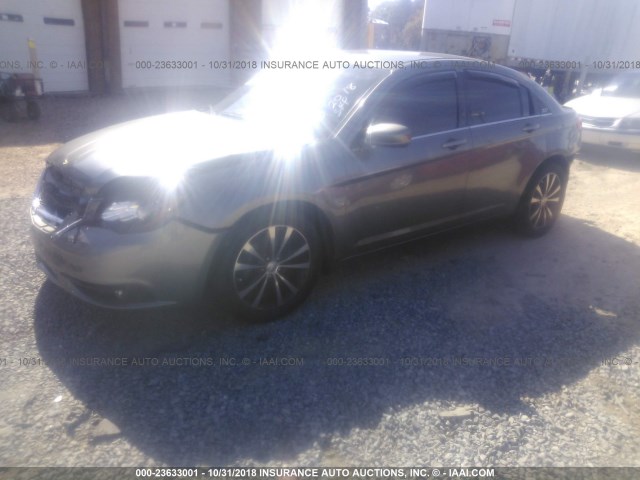 1C3CCBBG0CN258315 - 2012 CHRYSLER 200 TOURING GRAY photo 2