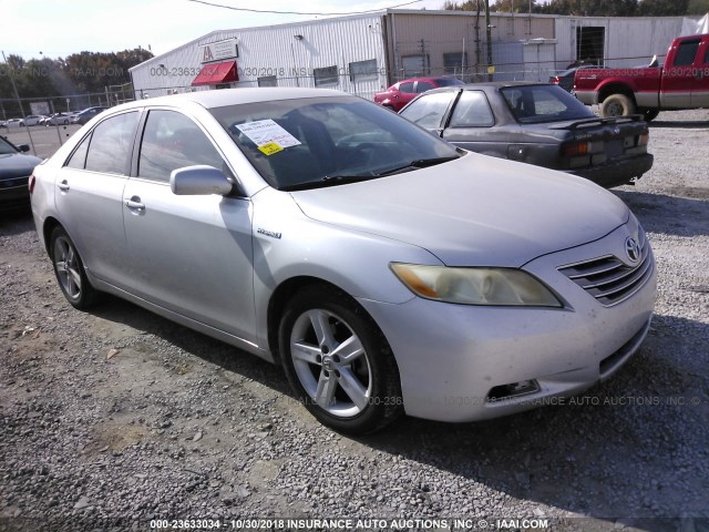 4T1BB46K48U038351 - 2008 TOYOTA CAMRY HYBRID SILVER photo 1