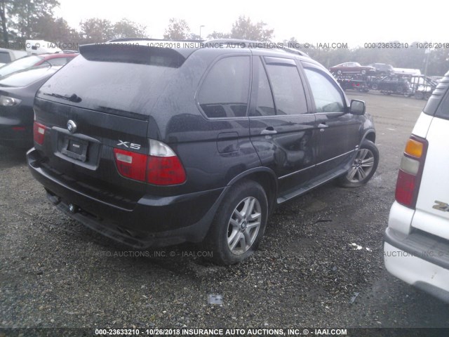 5UXFB53556LV29068 - 2006 BMW X5 4.4I BLACK photo 4