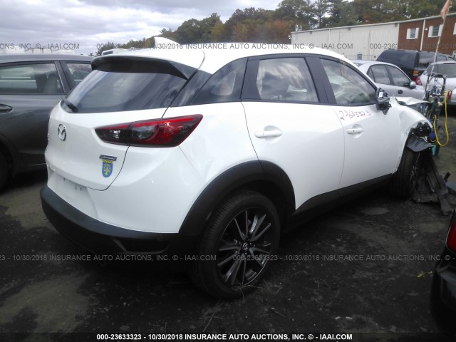 JM1DKFC79H0155312 - 2017 MAZDA CX-3 TOURING WHITE photo 4