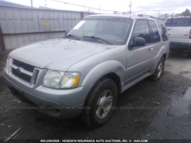 1FMZU70E53UA07602 - 2003 FORD EXPLORER SPORT SILVER photo 2