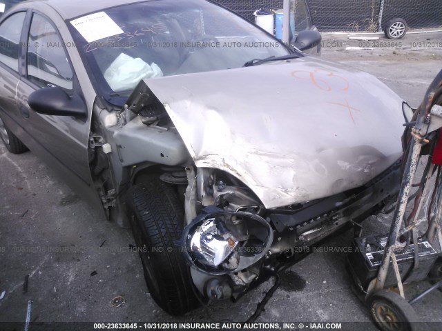 1B3ES26CX3D238014 - 2003 DODGE NEON SE TAN photo 6