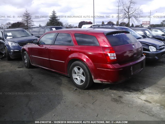 2D4FV47V36H406382 - 2006 DODGE MAGNUM SXT 红色 照片 3