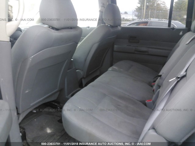 1D4HB38N85F613828 - 2005 DODGE DURANGO ST BLACK photo 8