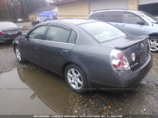 1N4AL11D15C101160 - 2005 NISSAN ALTIMA S/SL GRAY photo 3