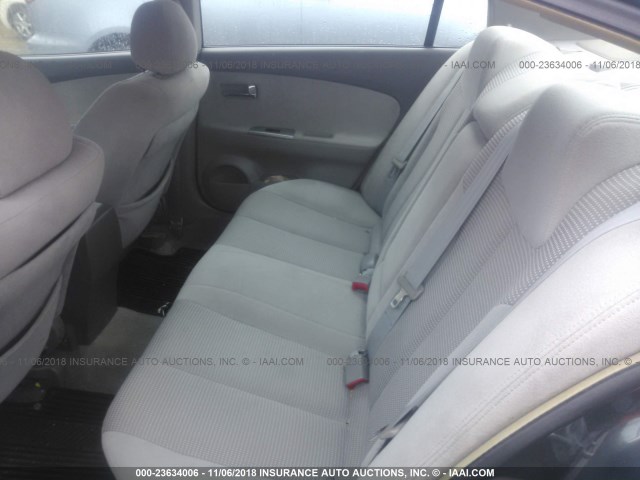 1N4AL11D15C101160 - 2005 NISSAN ALTIMA S/SL GRAY photo 8