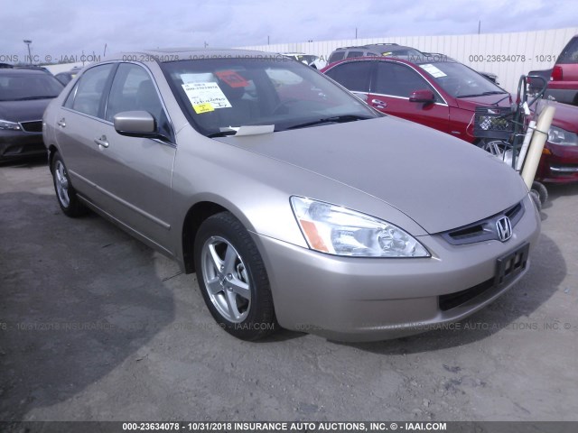 1HGCM56865A042624 - 2005 HONDA ACCORD EX თაფლისფერი ფოტო 1