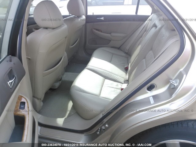 1HGCM56865A042624 - 2005 HONDA ACCORD EX თაფლისფერი ფოტო 8