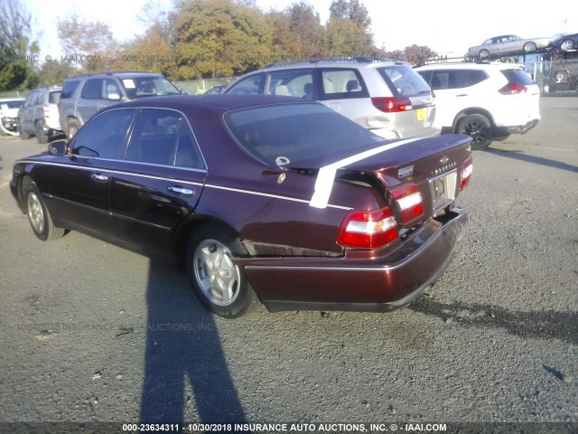 JNKBY31A4WM401609 - 1998 INFINITI Q45 T MAROON photo 3