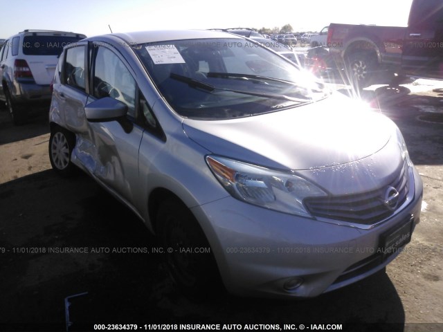 3N1CE2CP9GL408080 - 2016 NISSAN VERSA NOTE S/S PLUS/SV/SL/SR SILVER photo 1