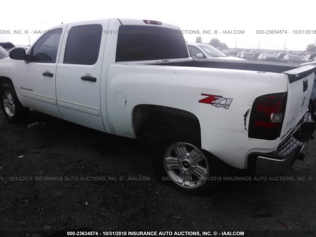 3GCEK23M19G233954 - 2009 CHEVROLET SILVERADO K1500 LT WHITE photo 4