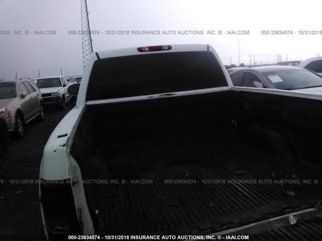 3GCEK23M19G233954 - 2009 CHEVROLET SILVERADO K1500 LT WHITE photo 6