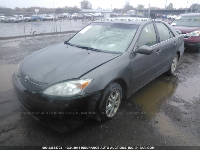 4T1BE32K84U884242 - 2004 TOYOTA CAMRY LE/XLE/SE GRAY photo 2