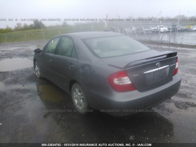 4T1BE32K84U884242 - 2004 TOYOTA CAMRY LE/XLE/SE GRAY photo 3