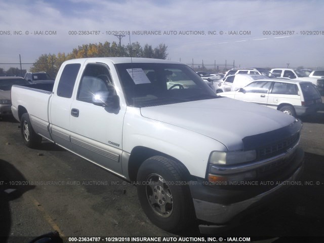 1GCEC19T5YE380953 - 2000 CHEVROLET SILVERADO C1500 WHITE photo 1