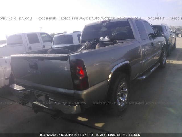 2GCEC19T231184348 - 2003 CHEVROLET SILVERADO C1500 Pewter photo 4