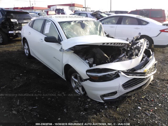 1G1ZB5ST7GF202632 - 2016 CHEVROLET MALIBU LS 白色 照片 1