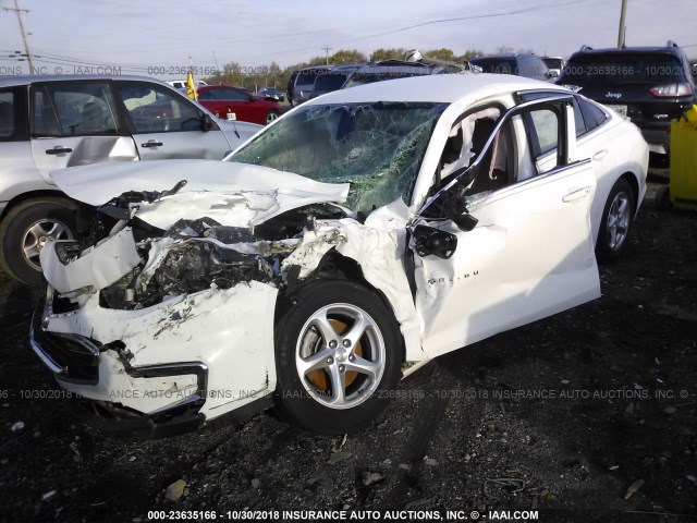 1G1ZB5ST7GF202632 - 2016 CHEVROLET MALIBU LS 白色 照片 2