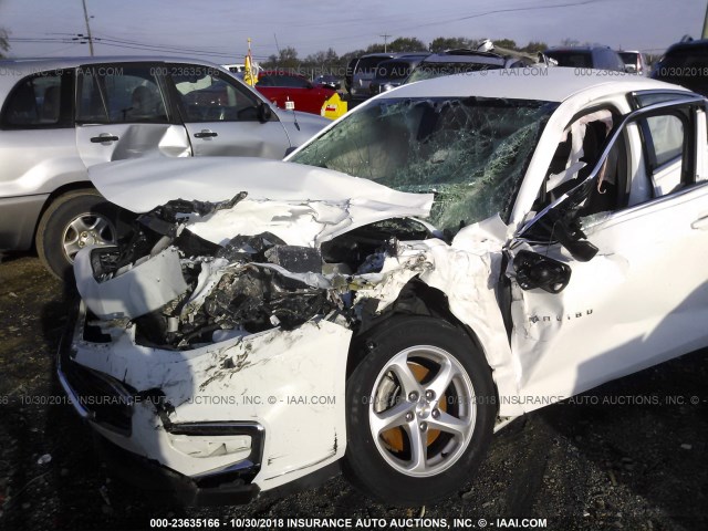 1G1ZB5ST7GF202632 - 2016 CHEVROLET MALIBU LS 白色 照片 6