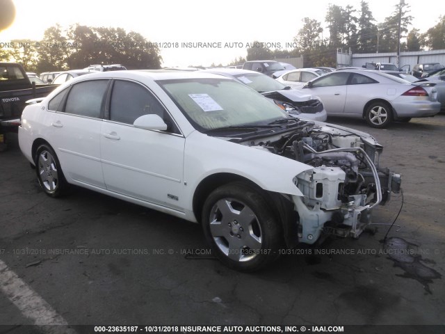 2G1WD58C179148743 - 2007 CHEVROLET IMPALA SUPER SPORT WHITE photo 1