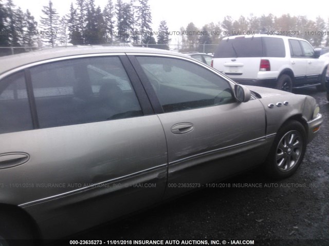 1G4CU541X44113885 - 2004 BUICK PARK AVENUE ULTRA GOLD photo 6