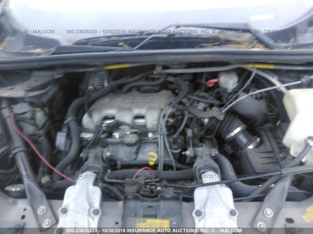 1GNDX03E1YD173591 - 2000 CHEVROLET VENTURE BROWN photo 10