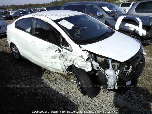 KNADM4A31H6012685 - 2017 KIA RIO LX WHITE photo 1