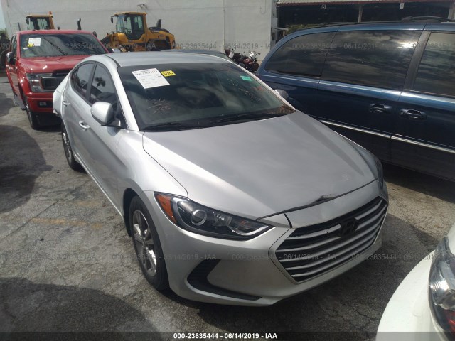 5NPD84LF1HH051653 - 2017 HYUNDAI ELANTRA SE/VALUE/LIMITED SILVER photo 1