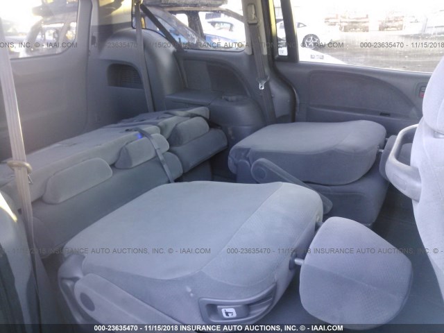 5FNRL38297B131753 - 2007 HONDA ODYSSEY LX SILVER photo 8