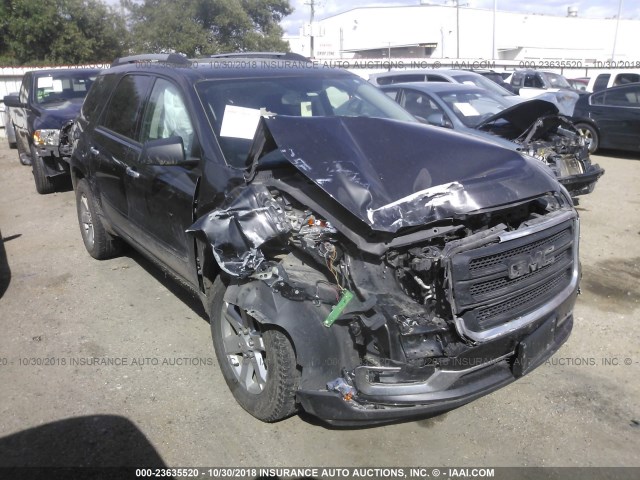 1GKKRNED5DJ235926 - 2013 GMC ACADIA SLE GRAY photo 1