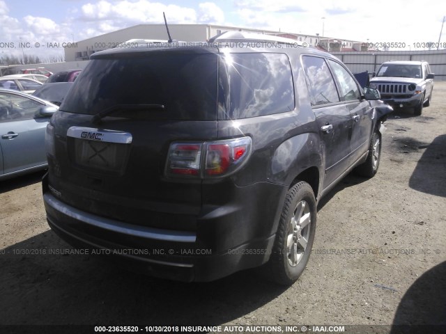 1GKKRNED5DJ235926 - 2013 GMC ACADIA SLE GRAY photo 4