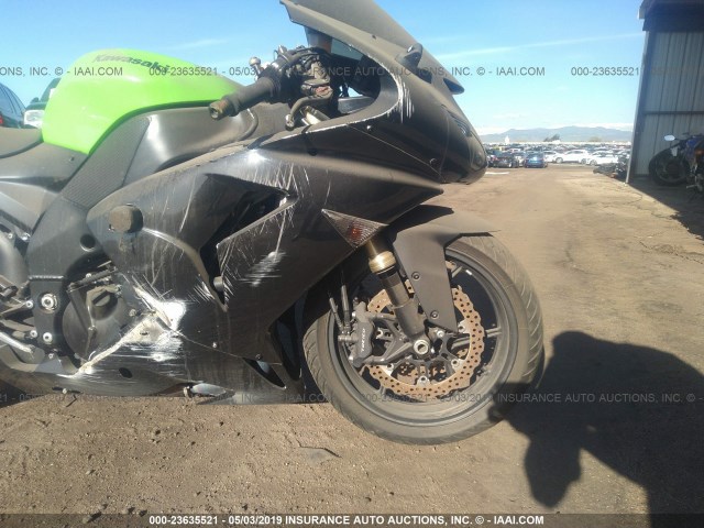 JKAZXCD157A024445 - 2007 KAWASAKI ZX1000 D GREEN photo 5