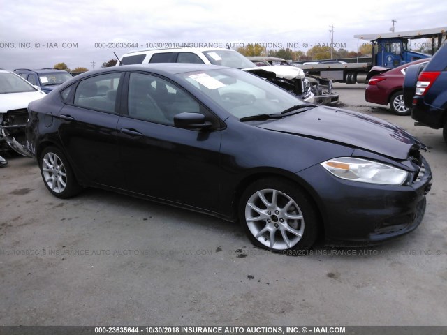 1C3CDFBA6DD170764 - 2013 DODGE DART SXT GRAY photo 1