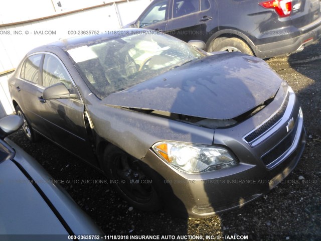 1G1ZB5E02CF260966 - 2012 CHEVROLET MALIBU LS ნაცრისფერი ფოტო 1