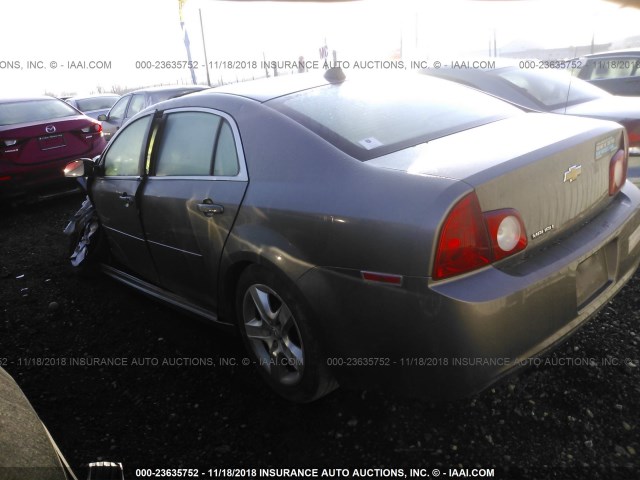 1G1ZB5E02CF260966 - 2012 CHEVROLET MALIBU LS ნაცრისფერი ფოტო 3