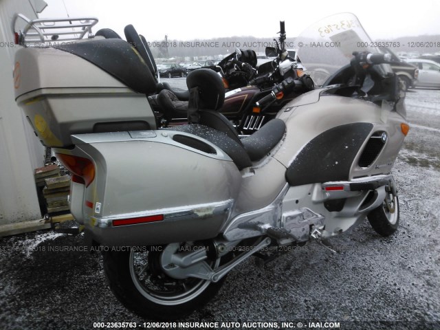 WB10555A7YZD73124 - 2000 BMW K1200 LT SILVER photo 4