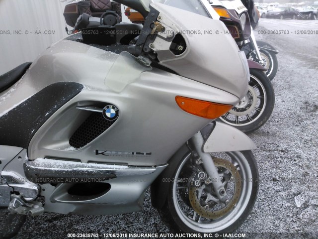 WB10555A7YZD73124 - 2000 BMW K1200 LT SILVER photo 5