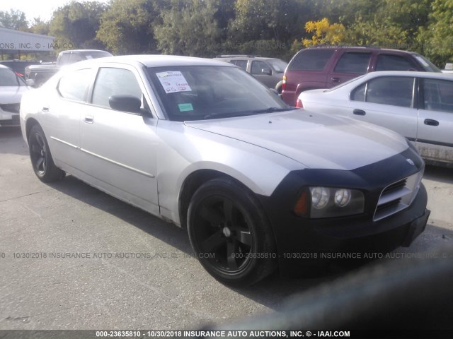 2B3LA43R67H780220 - 2007 DODGE CHARGER SE/SXT SILVER photo 1