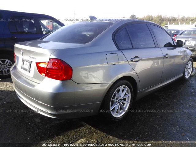 WBAPK5C57AA649333 - 2010 BMW 328 XI SULEV GRAY photo 4