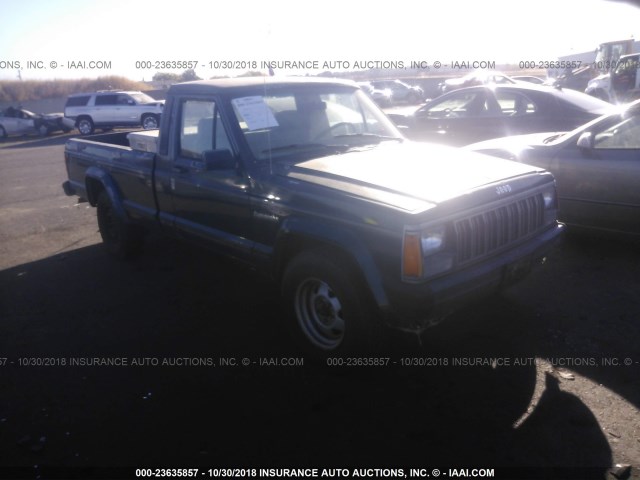 1J7FT36LXLL137547 - 1990 JEEP COMANCHE PIONEER TURQUOISE photo 1