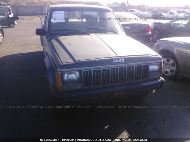 1J7FT36LXLL137547 - 1990 JEEP COMANCHE PIONEER TURQUOISE photo 6