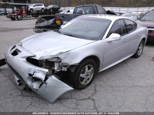 2G2WP522151205554 - 2005 PONTIAC GRAND PRIX SILVER photo 2