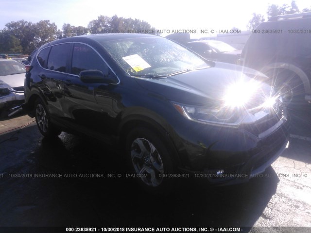 5J6RW1H84HL012761 - 2017 HONDA CR-V EXL BLACK photo 1