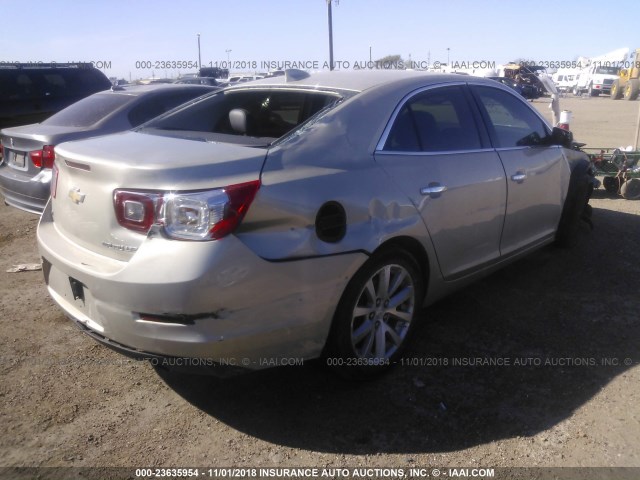 1G11E5SA2GF137465 - 2016 CHEVROLET MALIBU LIMITED LTZ TAN photo 4